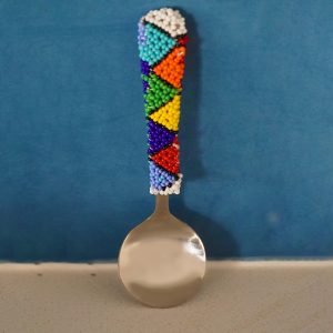 Zulu Beaded Sugar Spoon