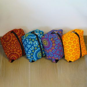 Shweshwe Toiletry Bags