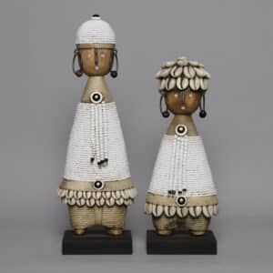 Beaded Namji Dolls - Multicoloured